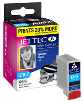 Black ink cartridge for Epson Stylus C48