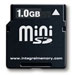 1 GB Mini SD (Mini Secure Digital) Card.