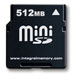 512MB Mini SD (Mini Secure Digital) Card.